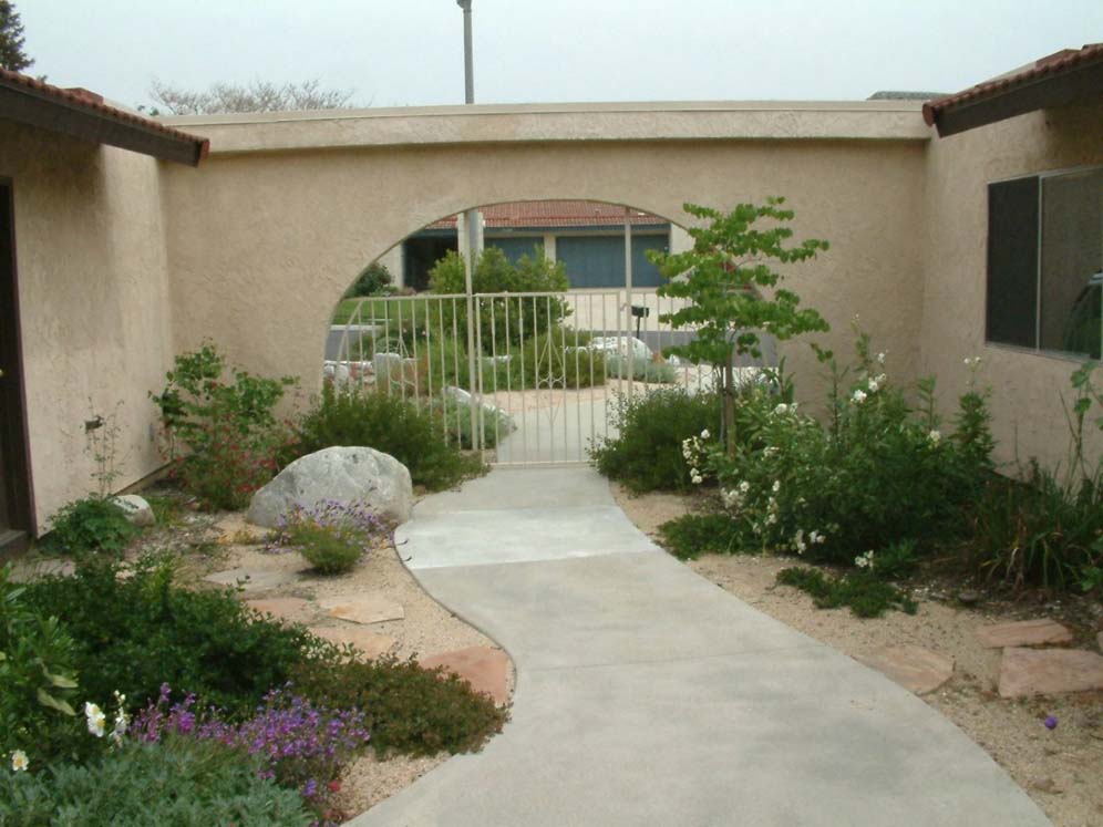 Native Entry Courtyard