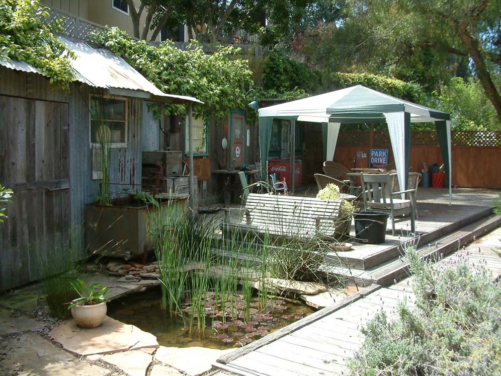 Delightful Pond and Back Yard