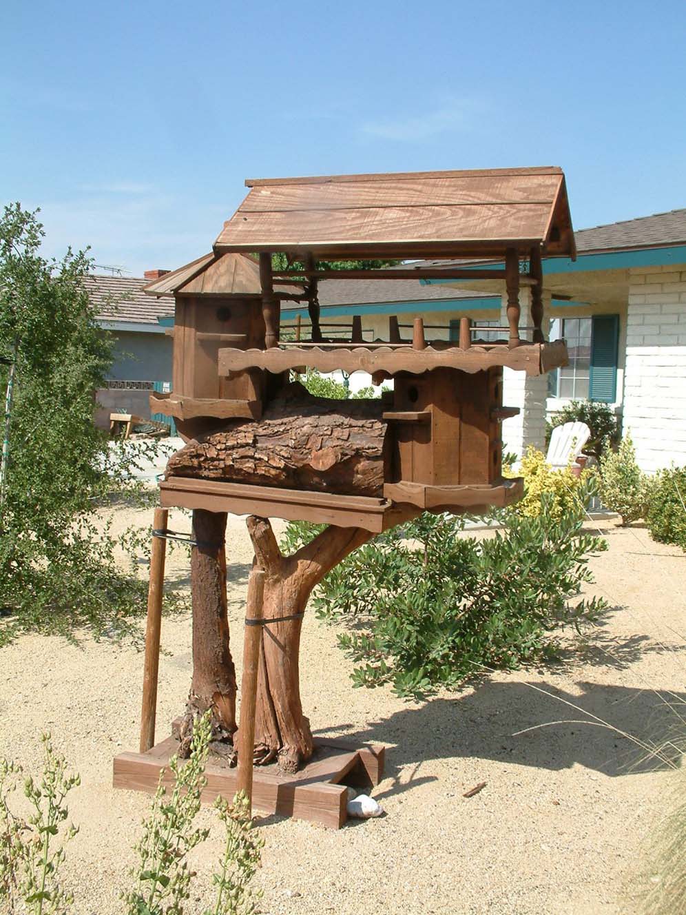 Carved Mailbox